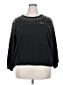 Karl Lagerfeld Paris Stars Black Pullover Sweater Size 2X - photo 1