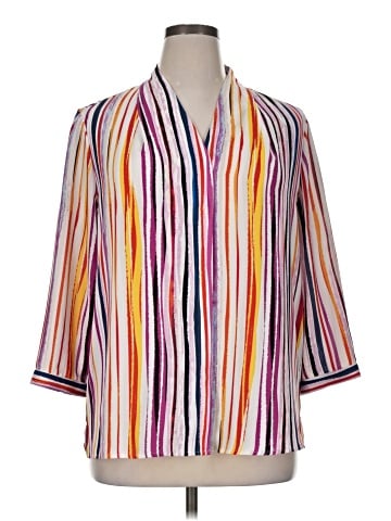 Investments 3/4 Sleeve Blouse (view 1)
