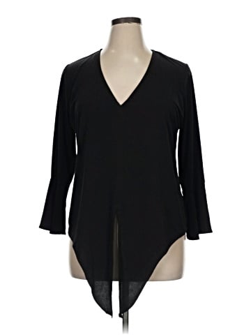 Veronica M. 3/4 Sleeve Top (view 1)