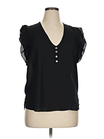 Veronica M. Short Sleeve Blouse (view 1)