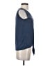 Green Envelope Blue Sleeveless Blouse Size XS - photo 4
