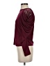 Calligraphie Burgundy 3/4 Sleeve Top Size S - photo 5