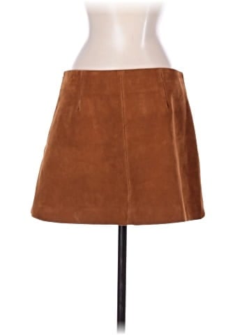 Marc Jacobs Leather Skirt (view 2)