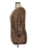 Ethyl Animal Print Brown Pullover Sweater Size XL - photo 5
