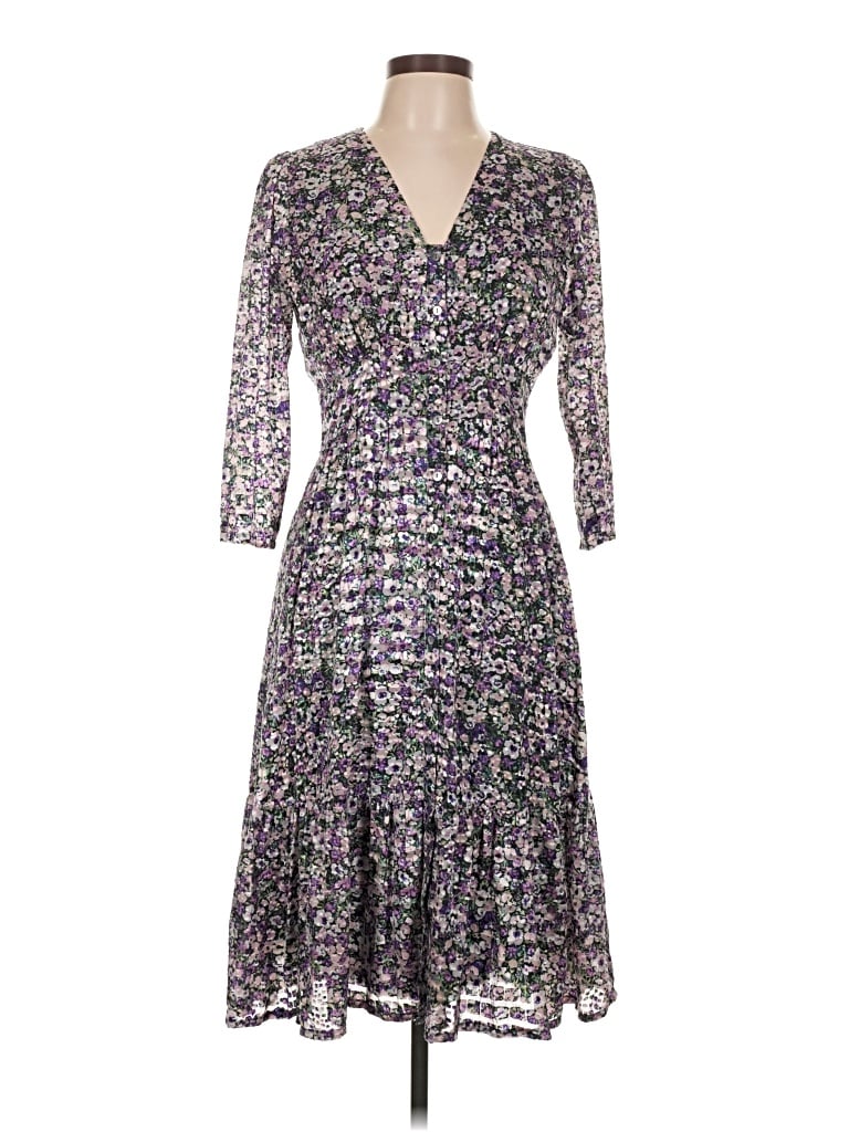Pre-owned Suncoo Cocktail Dress In Purple