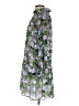 Jade 100% Polyester Floral Green Casual Dress Size XS - photo 5