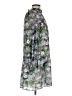 Jade 100% Polyester Floral Green Casual Dress Size XS - photo 4