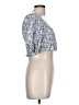 o.p.t 100% Cotton Blue Short Sleeve Top Size L - photo 4