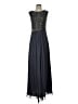 Aidan Mattox 100% Polyester Black Cocktail Dress Size 4 - photo 1