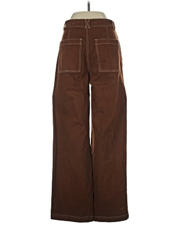 Madewell The Emmett Wide-Leg Pant: Garment Dyed Edition (view 2)