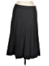 Milano Chevron-herringbone Gray Formal Skirt Size L - photo 1