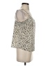 Nine West 100% Polyester Ivory Sleeveless Top Size S - photo 4