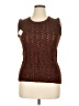 Unbranded Brown Sweater Vest Size XL (estimated) - photo 1