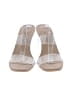 Wild Pair Ivory Gray Sandals Size 8 - photo 2