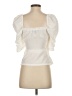 Something Navy Ivory Sleeveless Blouse Size XS - photo 2