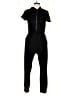 No Comment Solid Black Jumpsuit Size L - photo 1