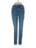 Topshop Hearts Blue Jeans Size 25 waist - photo 1