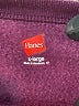 Hanes Solid Burgundy Pullover Sweater Size XL - photo 7
