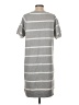GOODTHREADS Stripes Gray Casual Dress Size S - photo 2