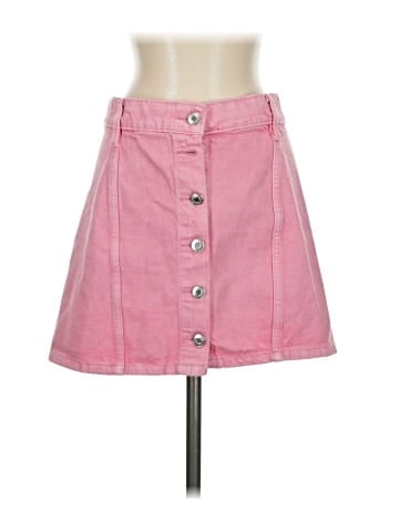 MNG Denim Skirt (view 1)