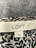 Ann Taylor LOFT 100% Rayon Silver Short Sleeve Blouse Size S - photo 7