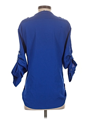 Calvin Klein 3/4 Sleeve Button-Down Shirt (view 2)