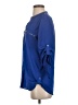 Calvin Klein Blue 3/4 Sleeve Button-Down Shirt Size S - photo 5