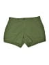 Assorted Brands Solid Green Khaki Shorts Size 14 - photo 1