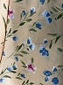 Orange Creek Floral Orange Tan Short Sleeve Turtleneck Size L (estimated) - photo 7