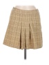 Evan Picone 100% Polyester Plaid Tan Casual Skirt Size 6 - photo 1