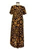 Lularoe Animal Print Yellow Casual Dress Size S - photo 2