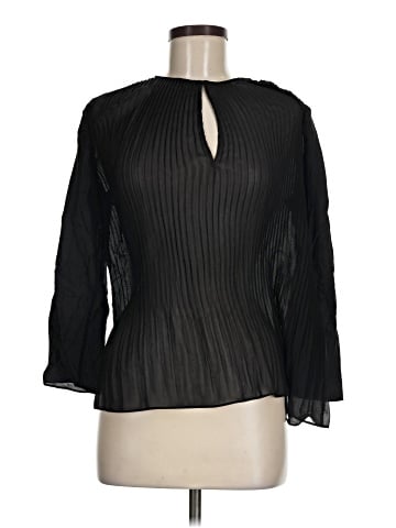 Massimo Dutti Long Sleeve Blouse (view 1)