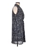 Aqua 100% Polyester Print Blue Casual Dress Size M - photo 4
