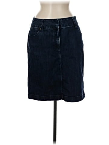 Dana Buchman Denim Skirt (view 1)