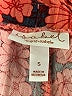 Isabel Print Orange Shorts Size S - photo 3