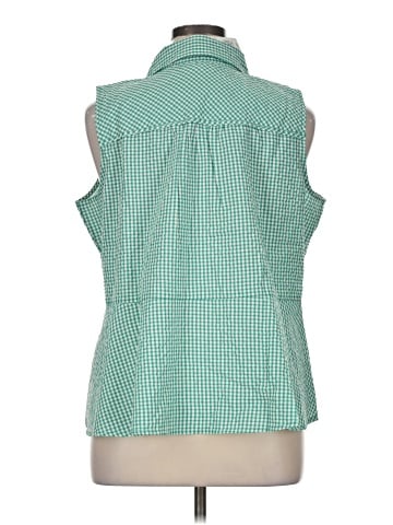 Kim Rogers Sleeveless Button-Down Shirt (view 2)