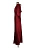 Saloni 100% Silk Burgundy Casual Dress Size 8 - photo 5