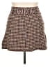 Zara Houndstooth Brown Casual Skirt Size XL - photo 1