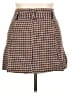 Zara Houndstooth Brown Casual Skirt Size XL - photo 2