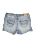 Midi Blue Denim Shorts Size 2 - photo 2