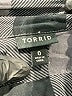 Torrid 100% Rayon Houndstooth Black Long Sleeve Blouse Size Lg Plus (0) - photo 7