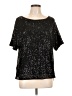 Sucolan Black Short Sleeve Top Size L - photo 1