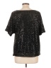 Sucolan Black Short Sleeve Top Size L - photo 2