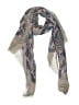 Assorted Brands 100% Polyester Paisley Gray Tan Scarf One size - photo 1