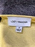 Lost + Wander 100% Rayon Yellow Romper Size S - photo 4