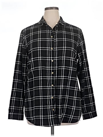 Jachs Girlfriend Long Sleeve Button-Down Shirt (view 1)