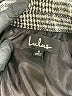 Lulus Houndstooth Gray Coat Size S - photo 6
