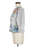 Alfred Dunner Gray 3/4 Sleeve Blouse Size M (petite) - photo 5