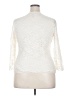 Context Ivory 3/4 Sleeve Blouse Size 2X - photo 2