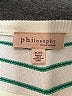 Philosophy Republic Clothing Stripes White Pullover Sweater Size XL - photo 7